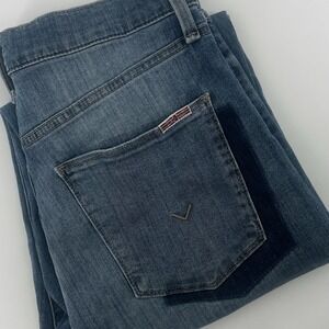 Hudson Kass Stella Women's Jeans Size‎ 29 Straight Leg Ankle Crop Blue Denim